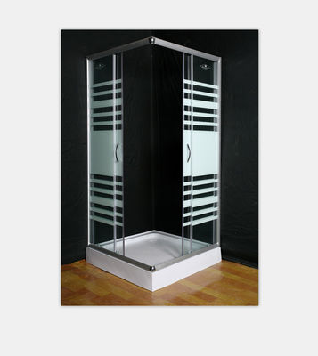 Porcellana Recinzioni della porta della doccia arco/del quadrato, recinzioni della doccia del bagno del vassoio dell'ABS fornitore