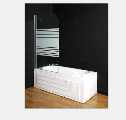 Porcellana Dimensione di vetro di recinzioni 140*120/180*80cm della porta della doccia dello schermo per la vasca da bagno fornitore