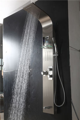 Porcellana Pannello ad alta pressione della doccia del supporto della parete del commutatore del miscelatore con controllo della temperatura fornitore