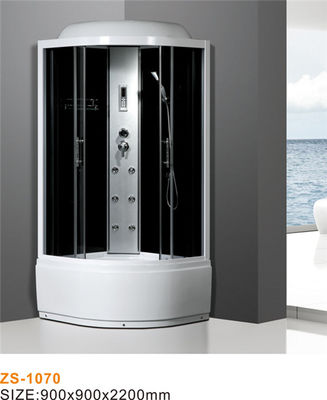 Porcellana Dimensione facilmente mantenuta bianca 900*900*2200mm di recinzione della doccia del vapore del diamante fornitore
