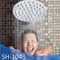 Innaffi la testa di doccia sopraelevata di piovosità di risparmio/colore a 5 pollici del nastro della testa di doccia fornitore